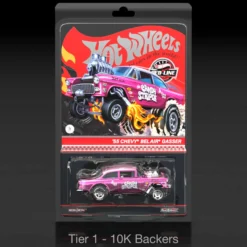 Hot Wheels RLC Exclusive 1:18 Scale ‘55 Chevy Bel Air Gasser “Candy Striper” - Crowdfund
