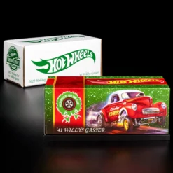 Hot Wheels RLC Exclusive ’41 Willys Gasser Holiday Car