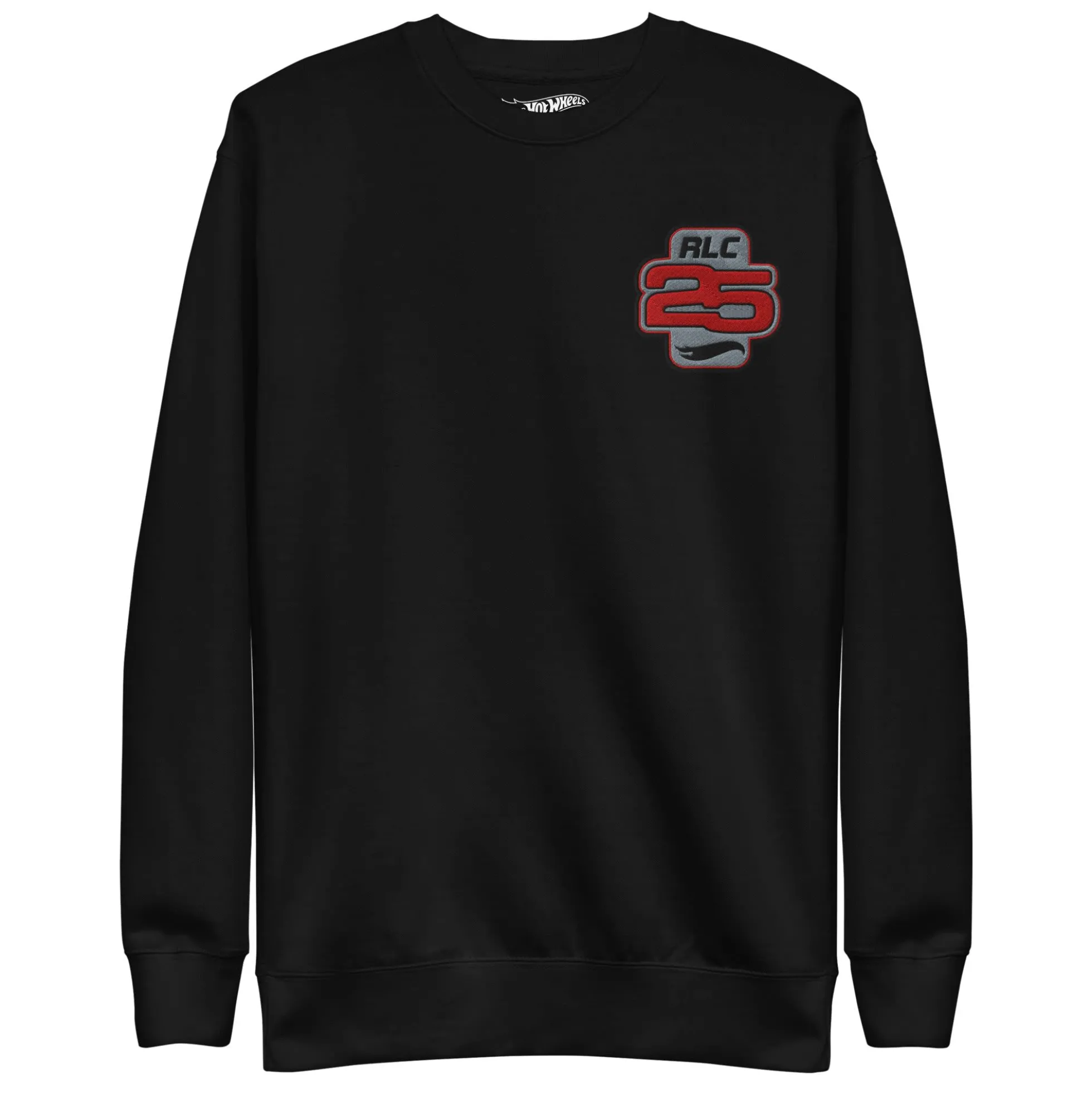 Hot Wheels 2025 RLC Membership Embroidered Black Sweatshirt