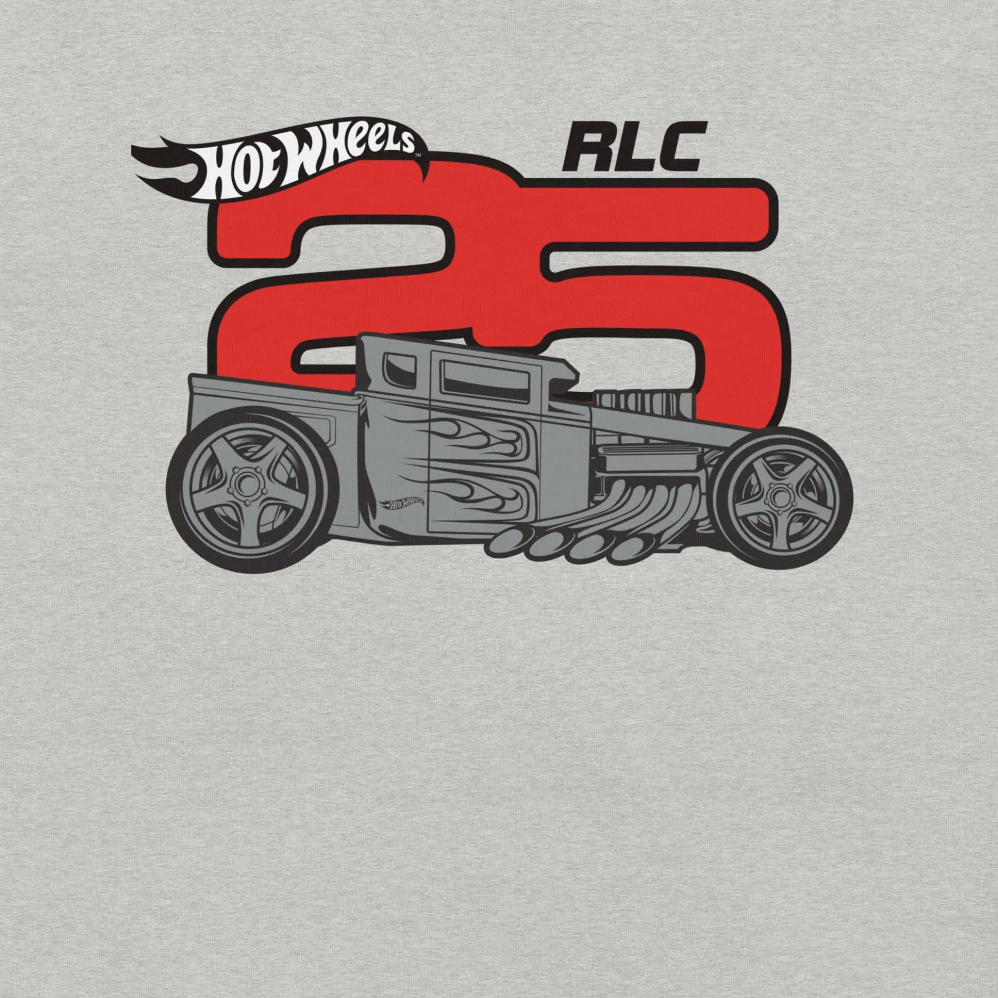 Hot Wheels 2025 RLC Membership Grey T-Shirt