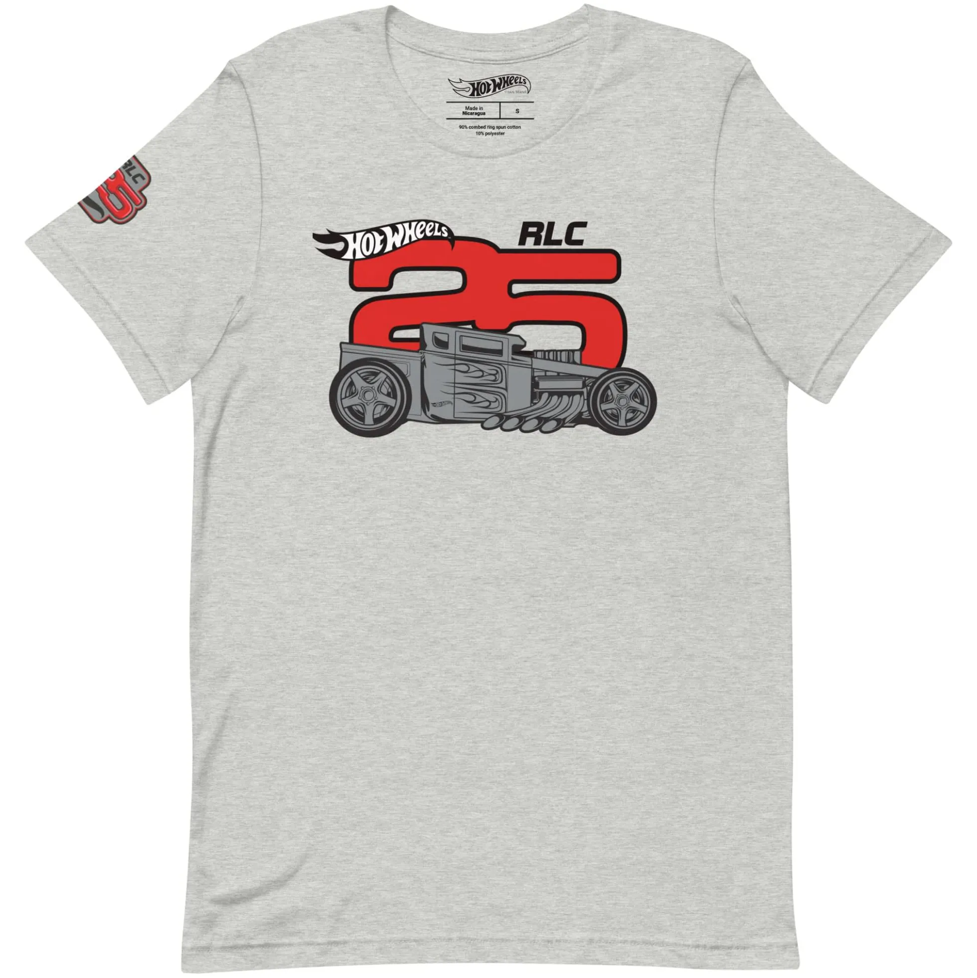 Hot Wheels 2025 RLC Membership Grey T-Shirt