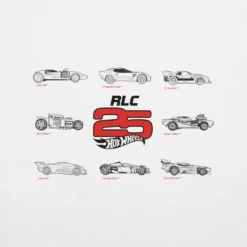 Hot Wheels 2025 RLC Membership White T-Shirt