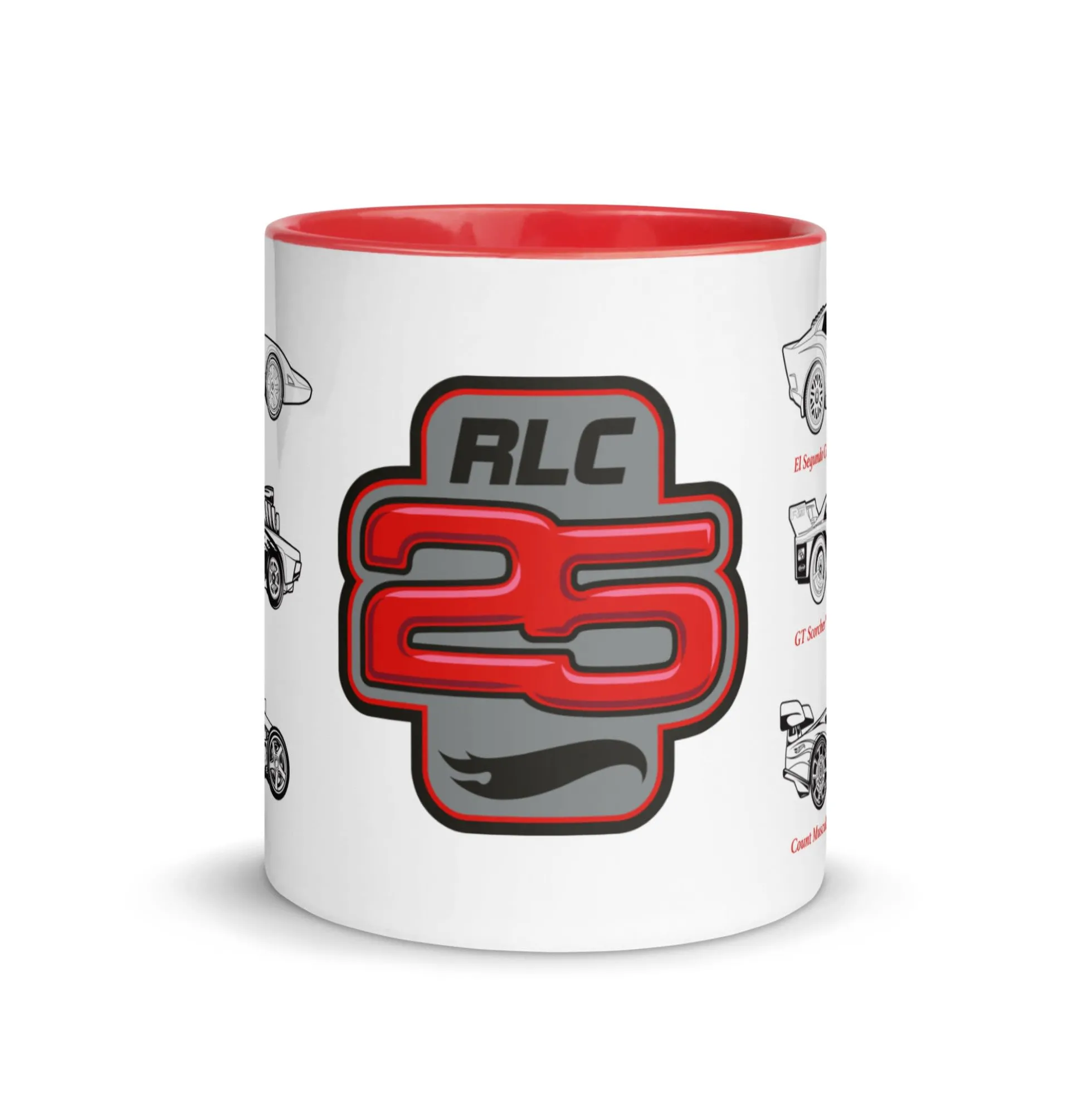 Hot Wheels 2025 RLC Membership White Mug