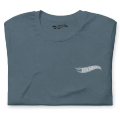 Hot Wheels Speed Shop Embroidered Blue T-Shirt