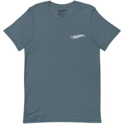 Hot Wheels Speed Shop Embroidered Blue T-Shirt