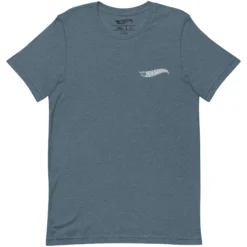 Hot Wheels Speed Shop Embroidered Blue T-Shirt