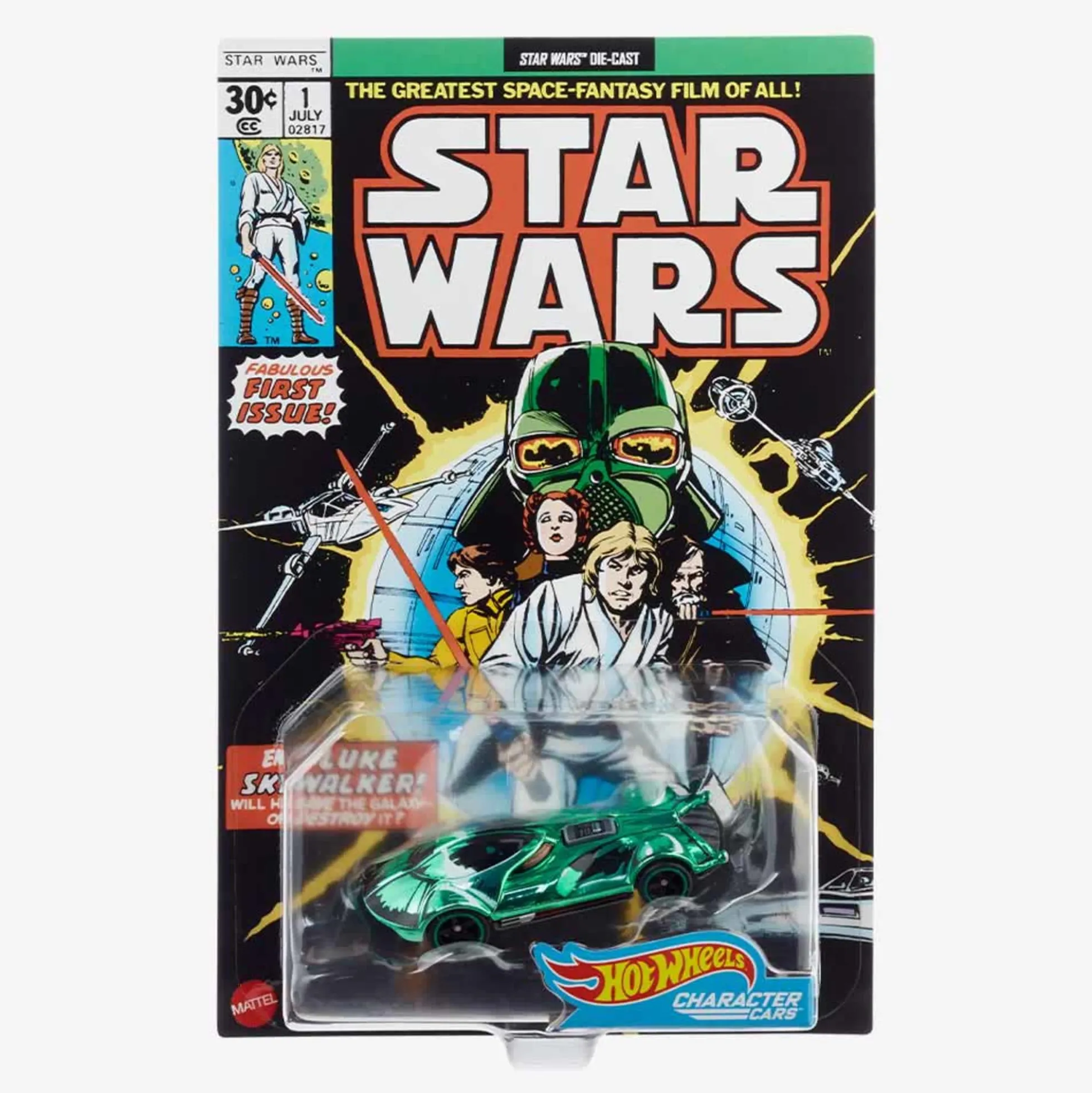HOT WHEELS STAR WARS Green DARTH VADER
