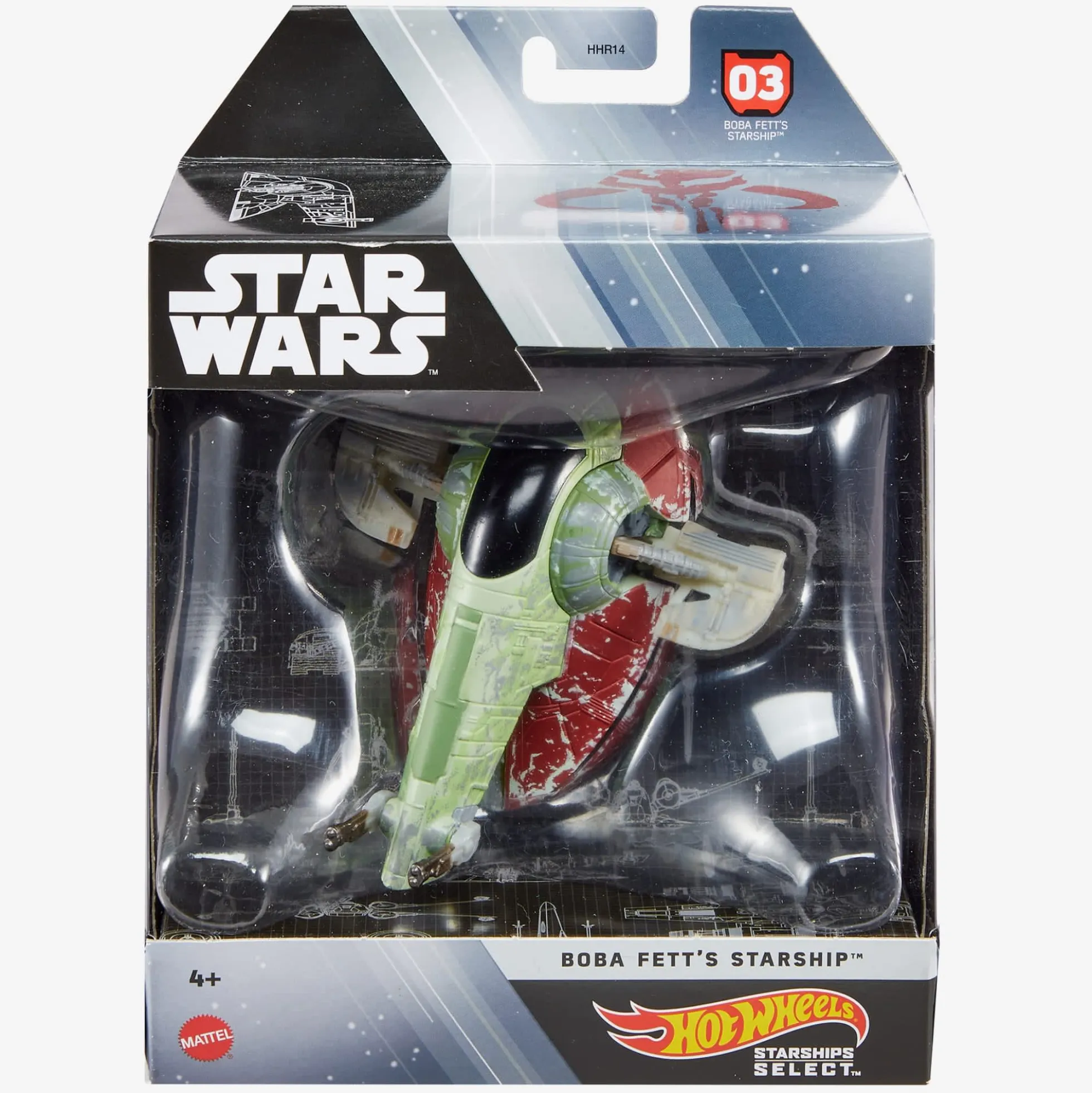 Hot Wheels Star Wars Starships Select Boba Fett's Starship