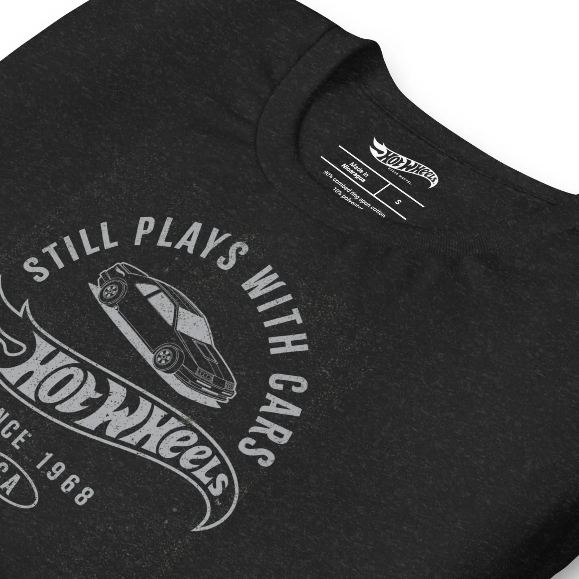 Hot Wheels Still Plays with Hot Wheels Cars Black T-Shirt