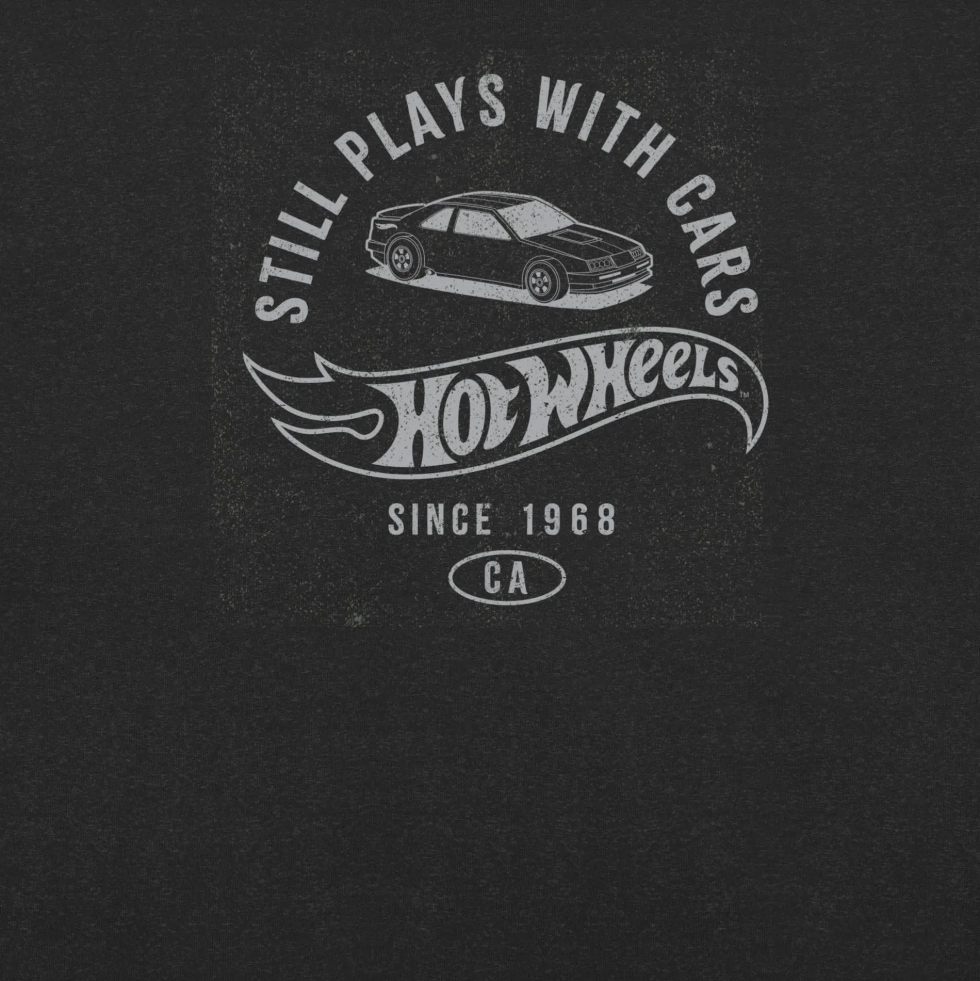 Hot Wheels Still Plays with Hot Wheels Cars Black T-Shirt