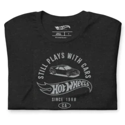 Hot Wheels Still Plays with Hot Wheels Cars Black T-Shirt