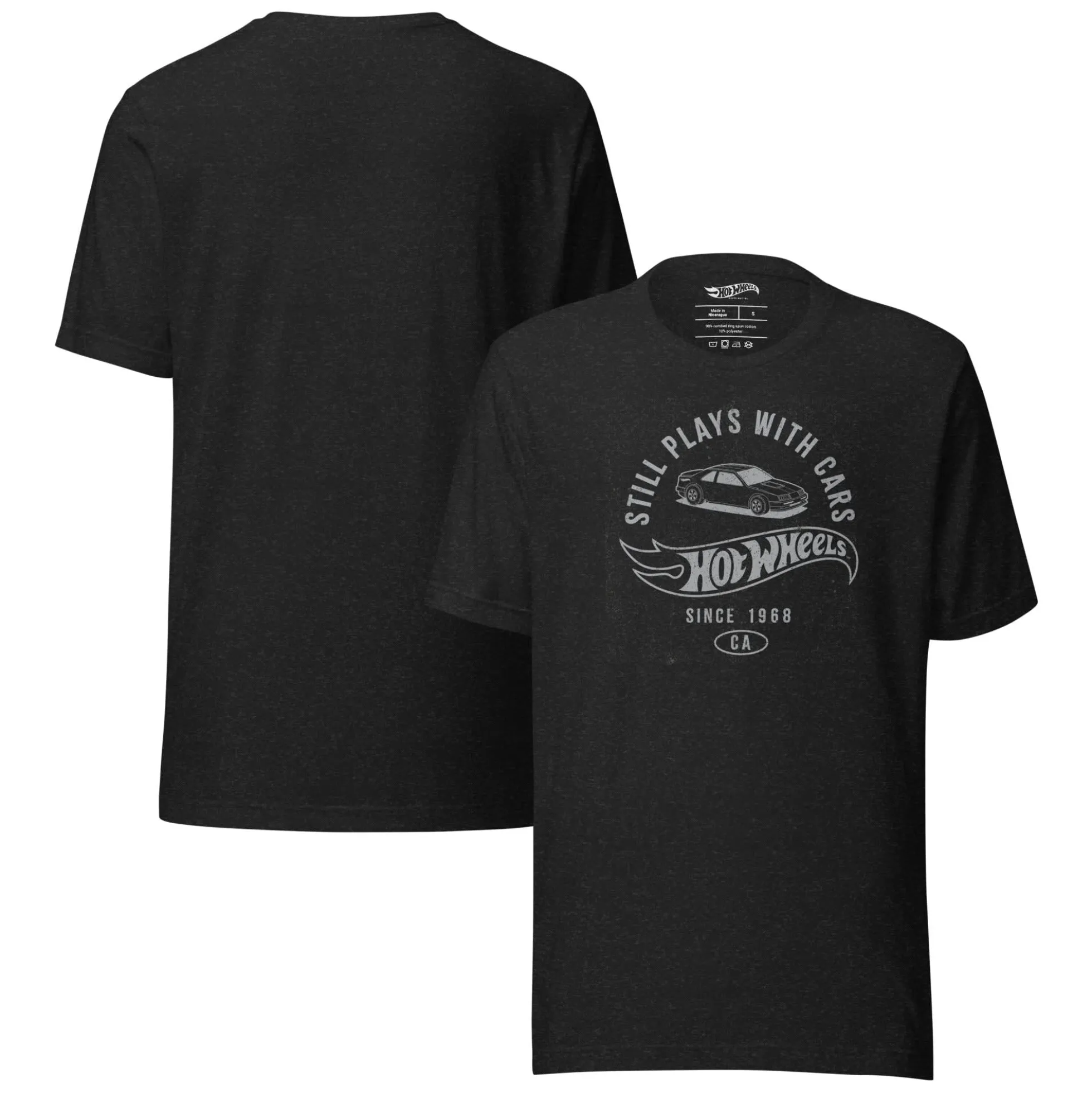 Hot Wheels Still Plays with Hot Wheels Cars Black T-Shirt