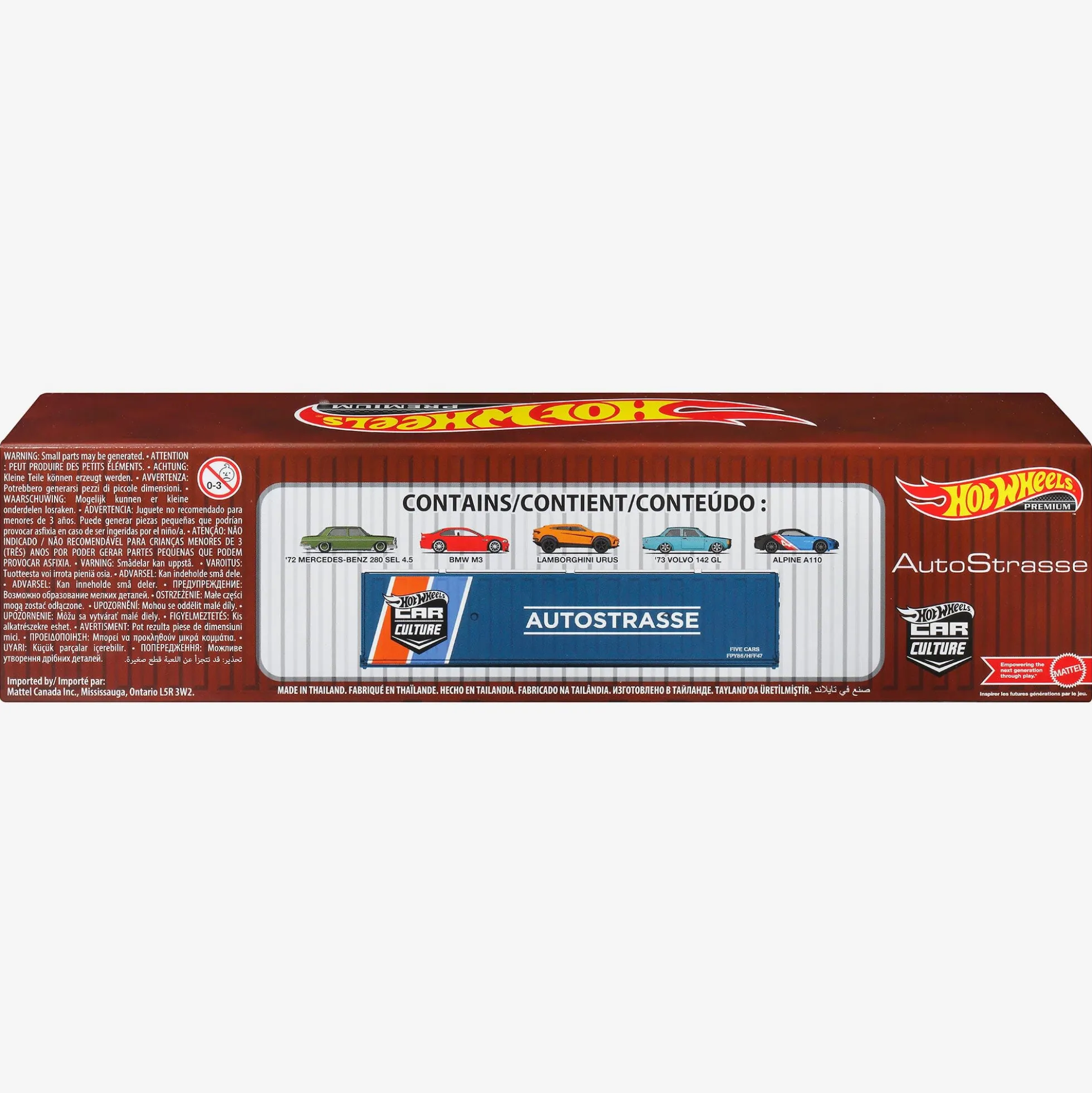 Hot Wheels Strasse, Autobahn, Autostrasse Container Set