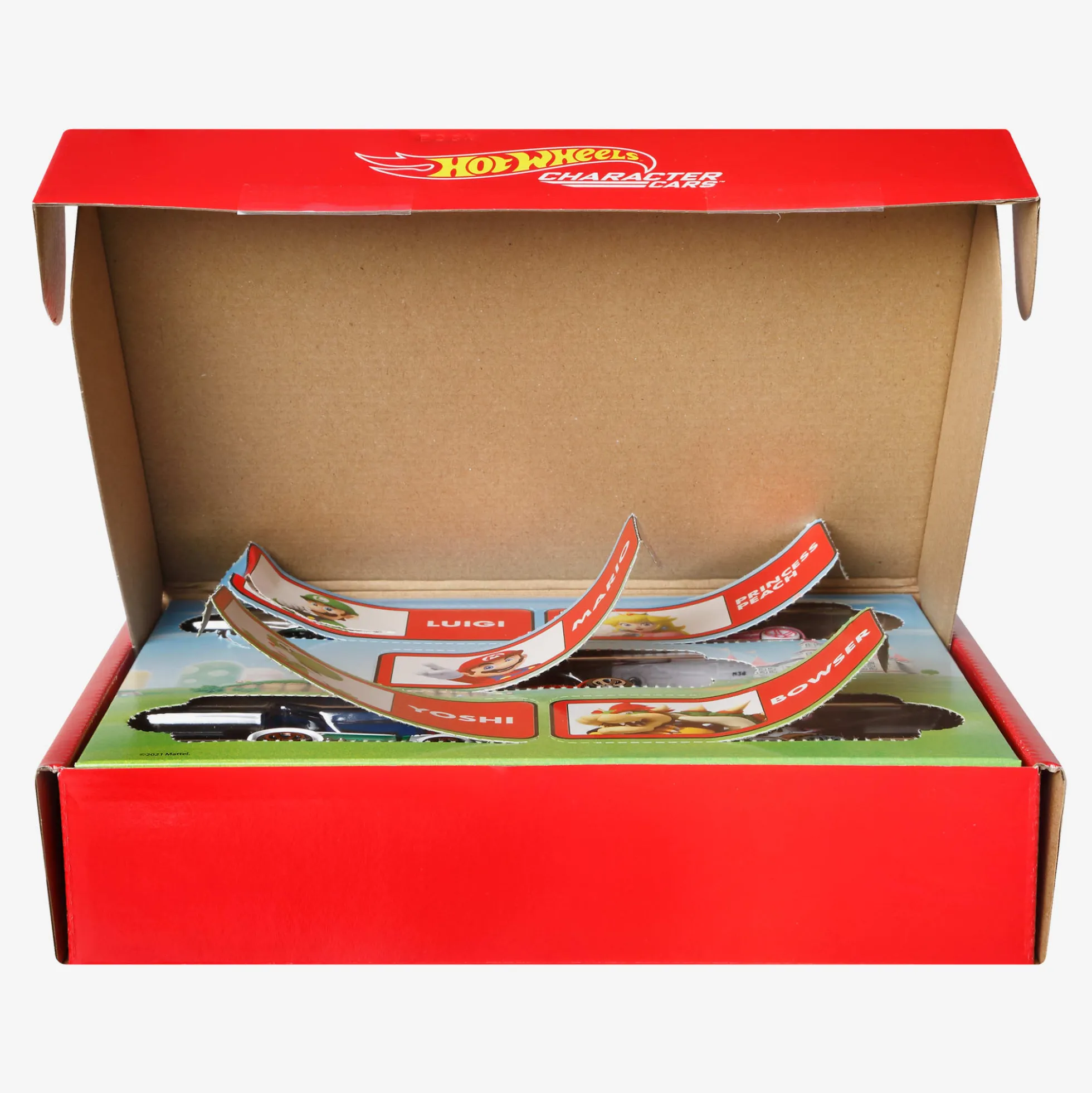 Hot Wheels Super Mario Character Cars 5-Pack