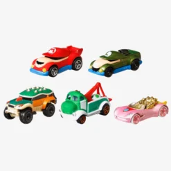 Hot Wheels Super Mario Character Cars 5-Pack