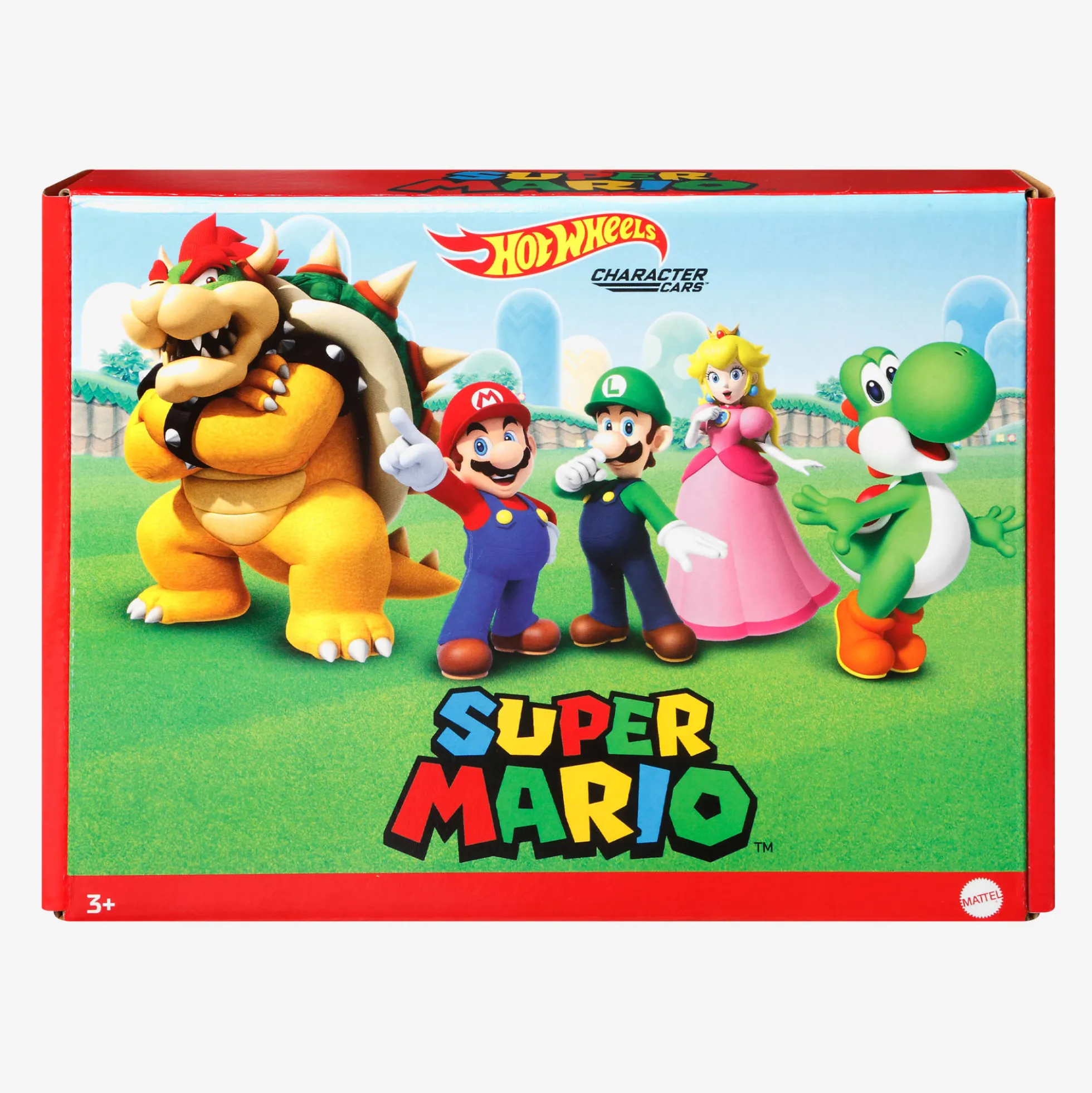 Hot Wheels Super Mario Character Cars 5-Pack