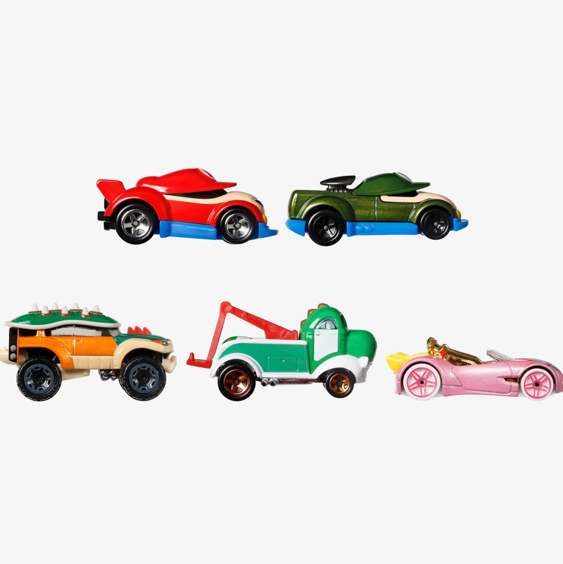Hot Wheels Super Mario Character Cars 5-Pack