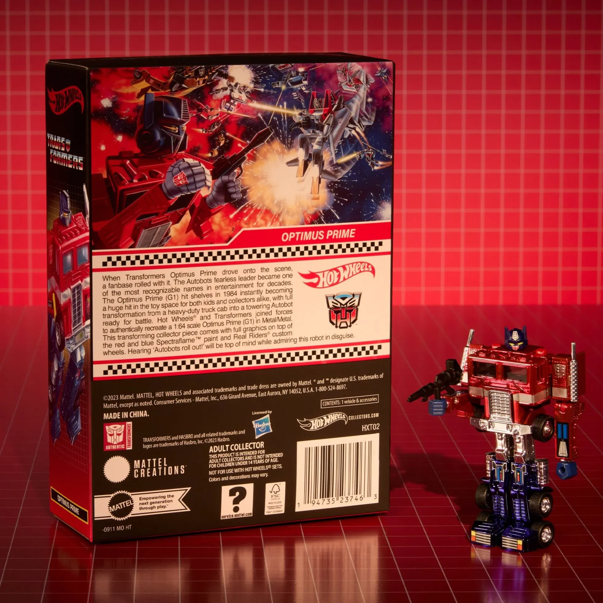 Hot Wheels Transformers Optimus Prime