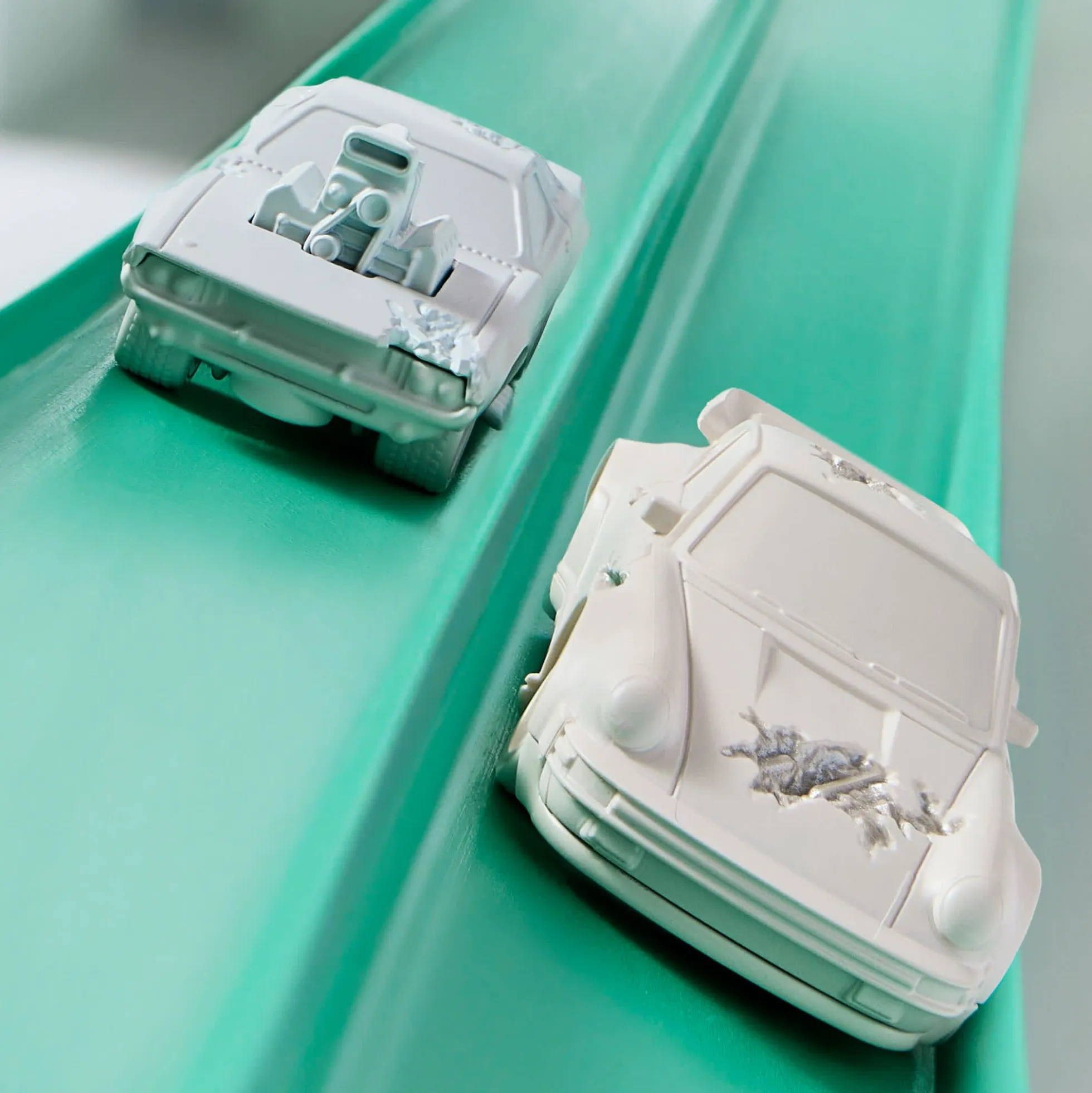 Hot Wheels x Daniel Arsham Complete Car and Rally Case Set