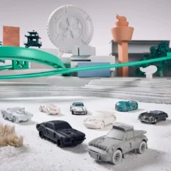 Hot Wheels x Daniel Arsham Complete Car and Rally Case Set