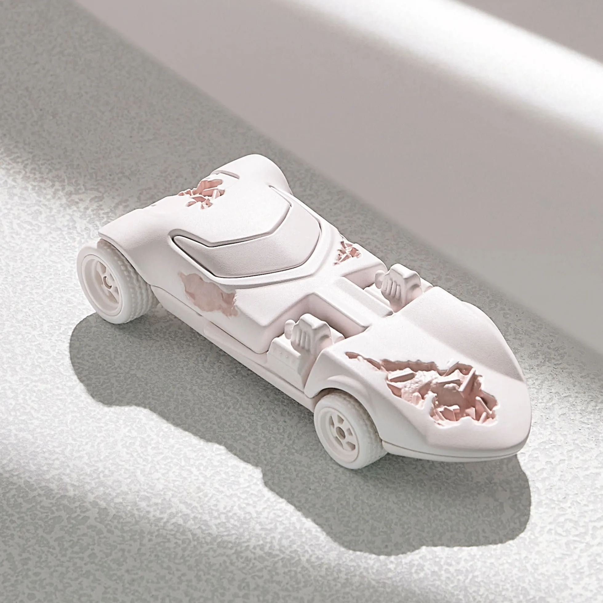 Hot Wheels x Daniel Arsham Eroded Twin Mill