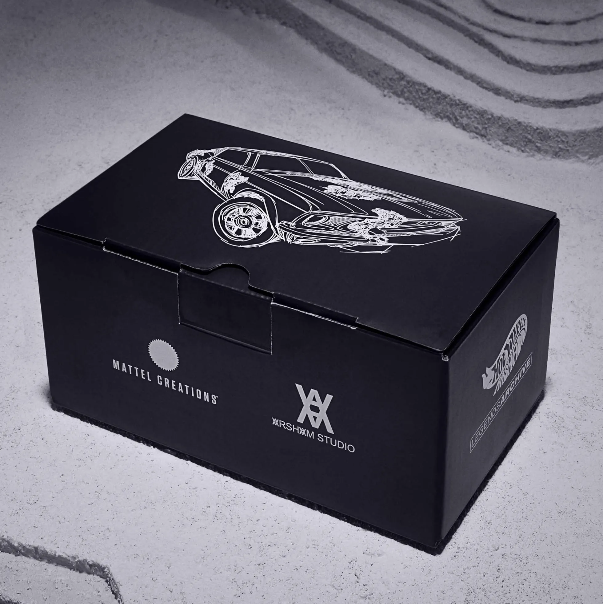 Hot Wheels x Daniel Arsham Eroded Ford Mustang