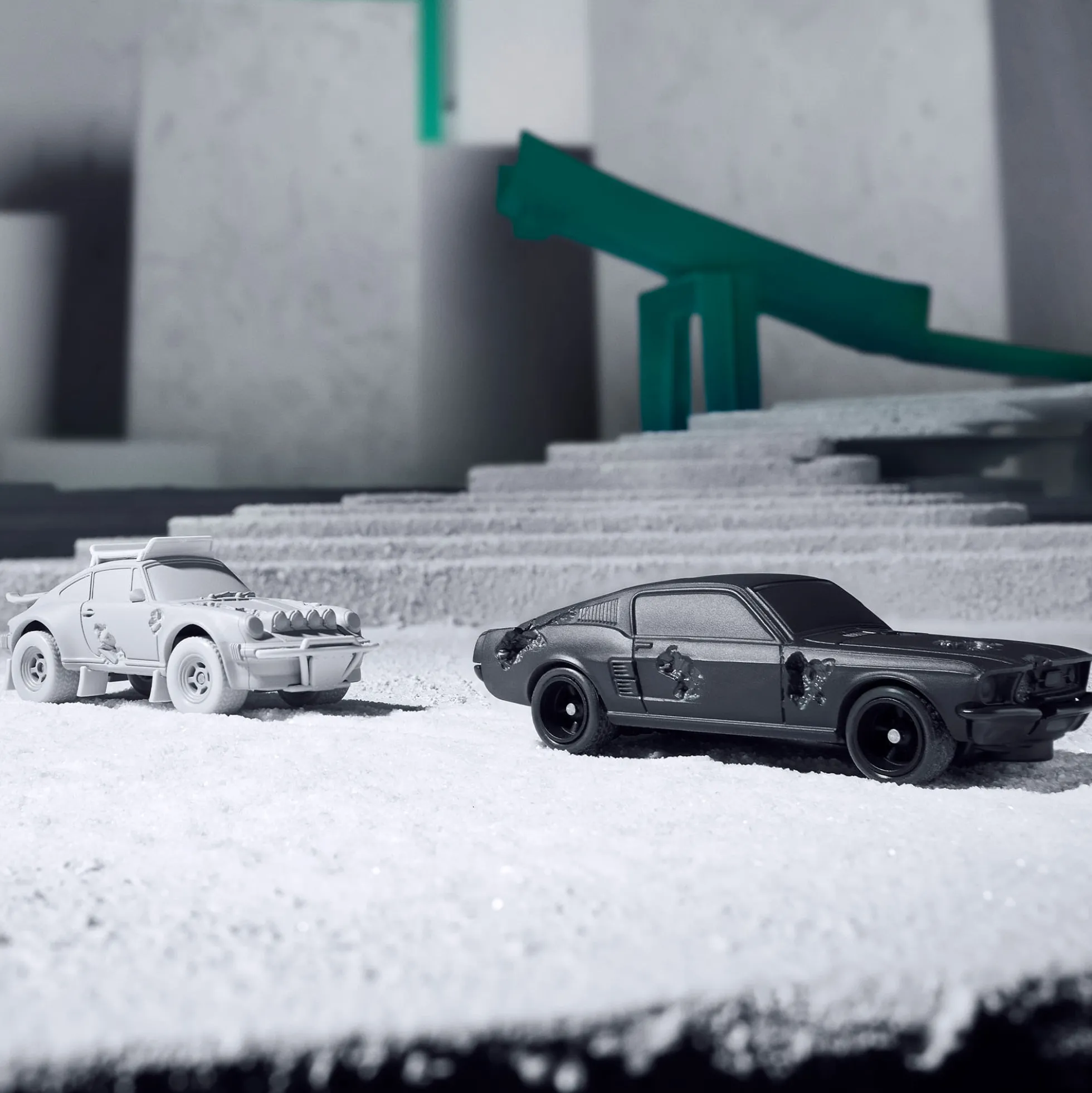 Hot Wheels x Daniel Arsham Eroded Ford Mustang