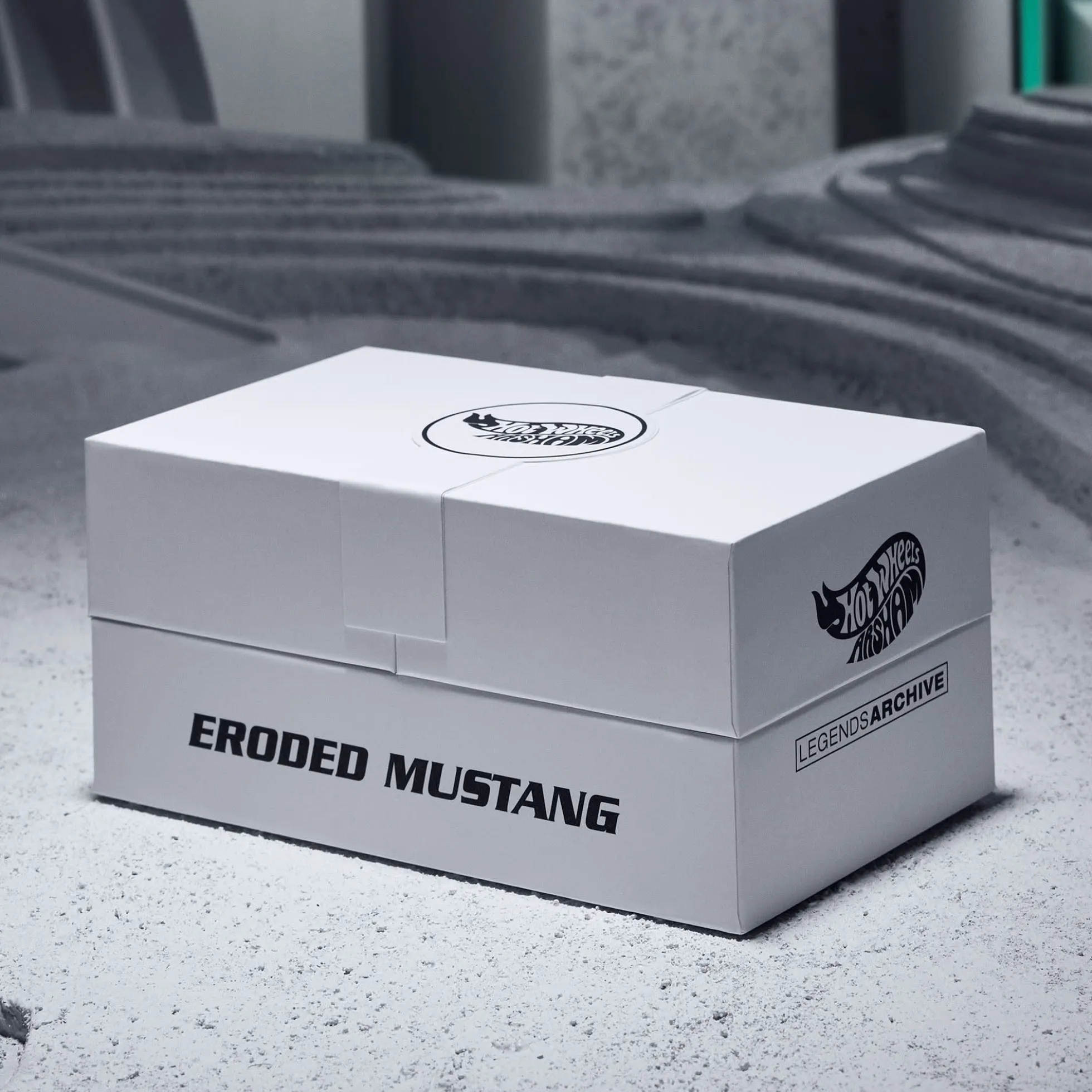 Hot Wheels x Daniel Arsham Eroded Ford Mustang