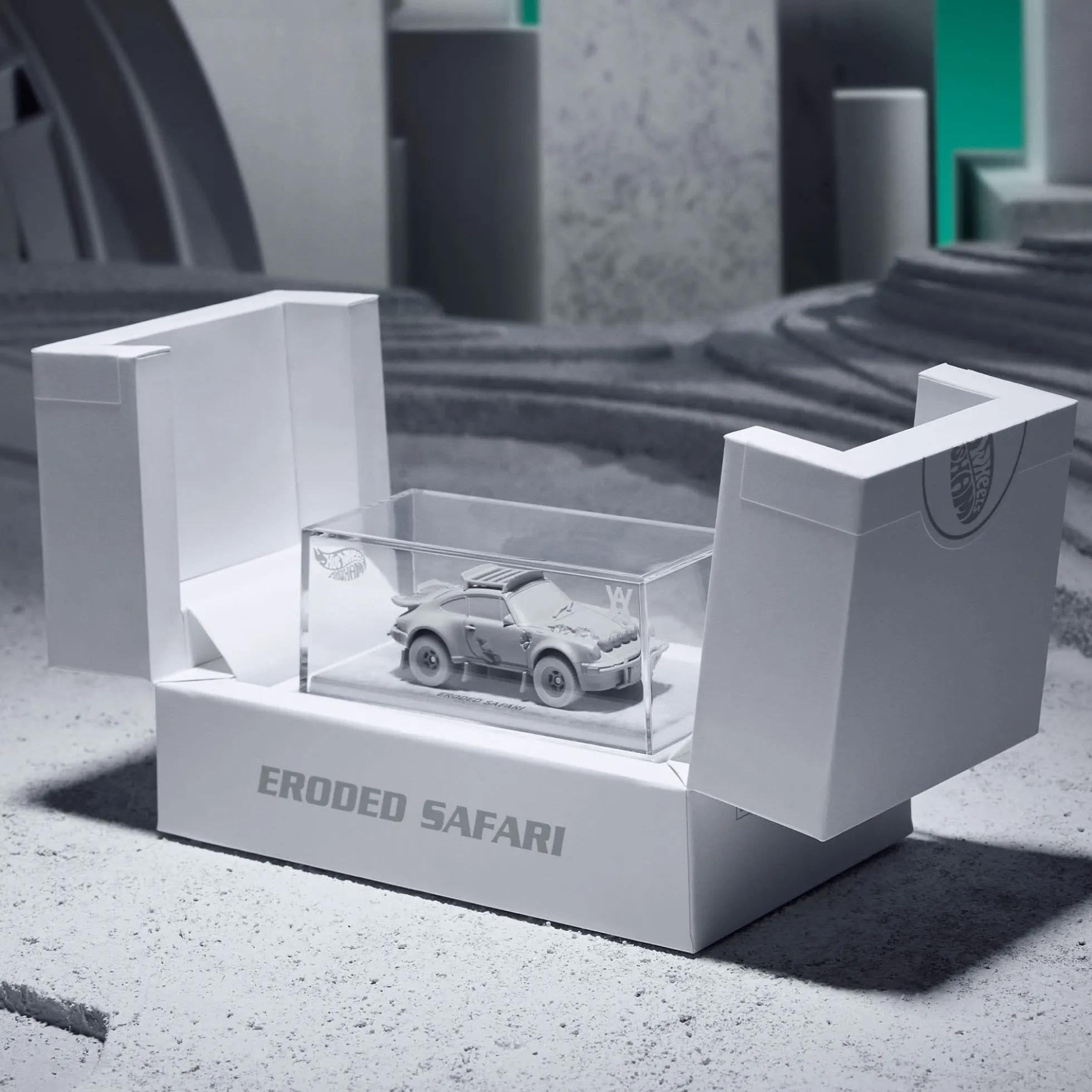 Hot Wheels x Daniel Arsham Eroded Porsche Safari