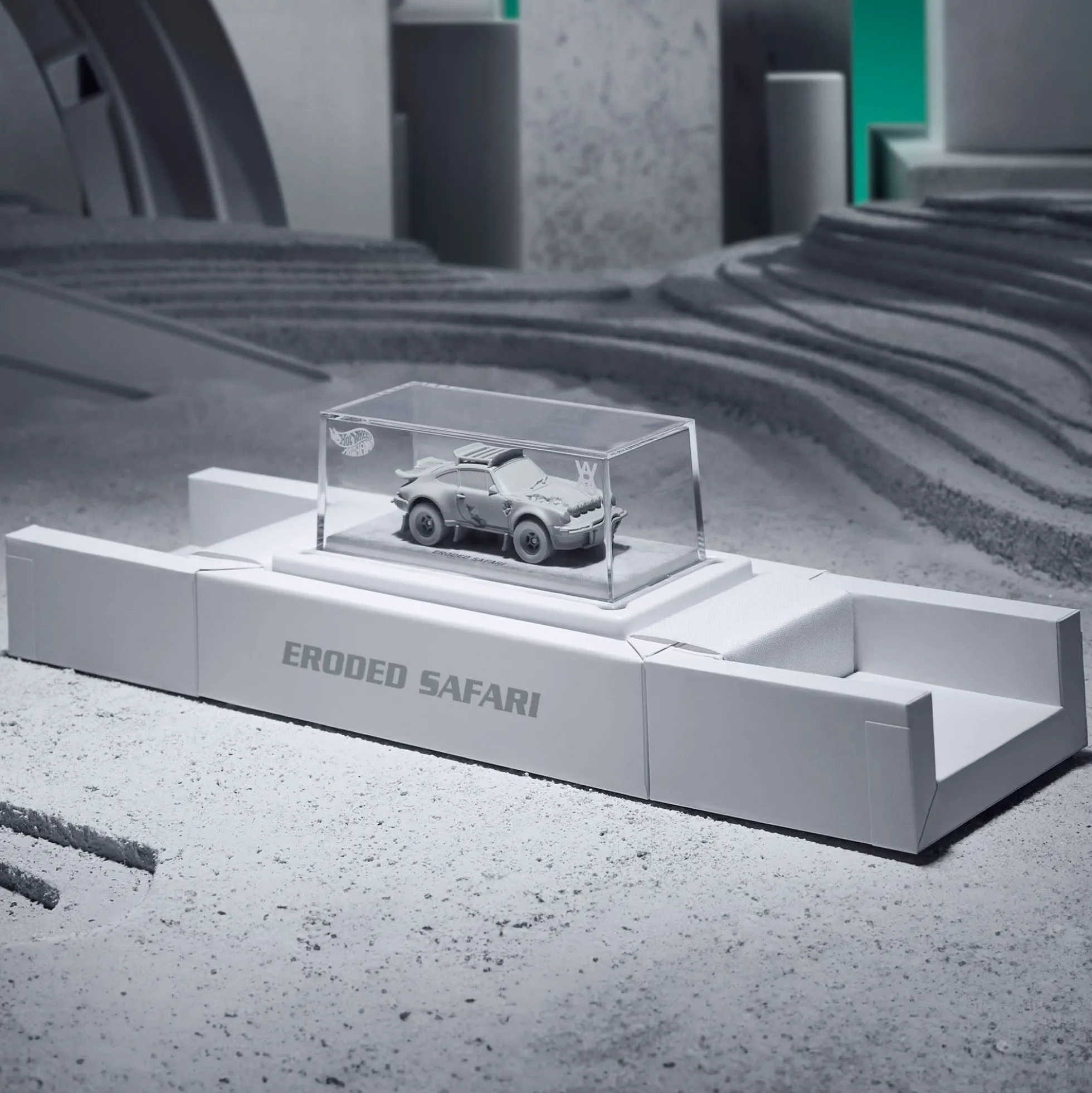 Hot Wheels x Daniel Arsham Eroded Porsche Safari