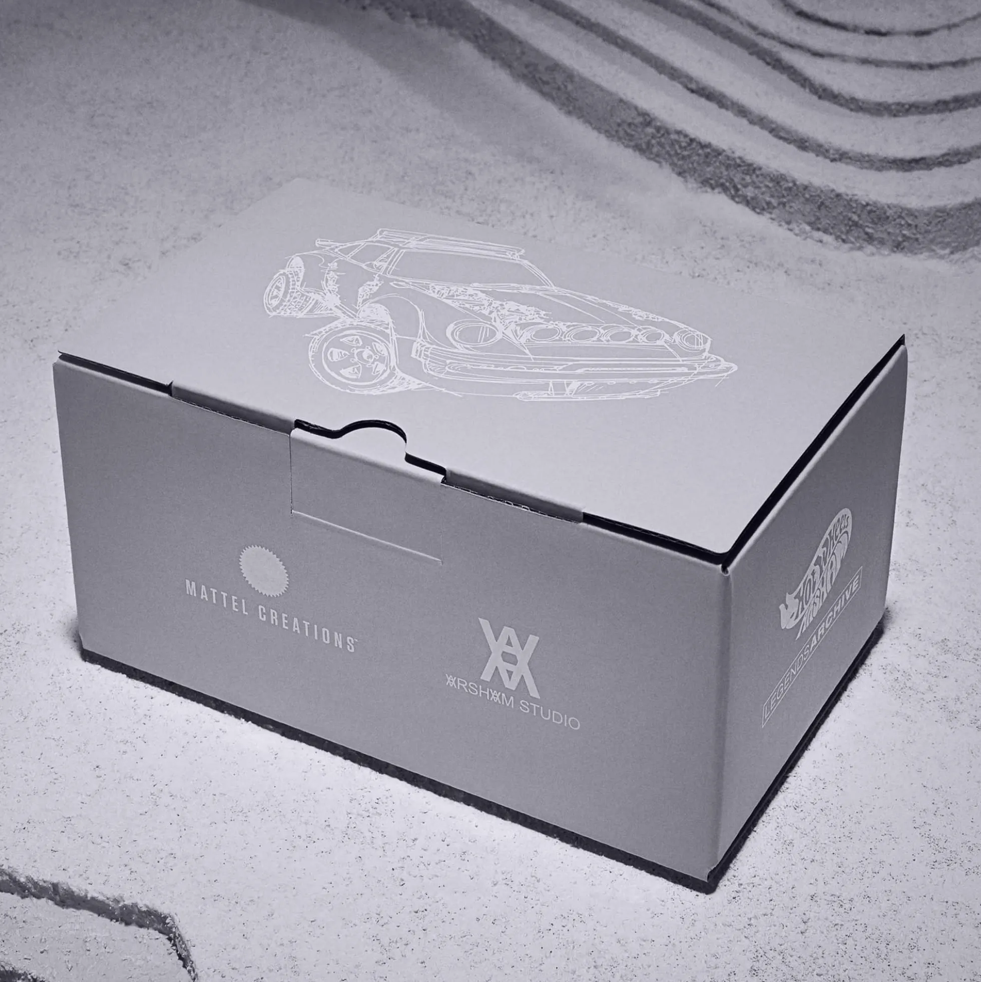 Hot Wheels x Daniel Arsham Eroded Porsche Safari