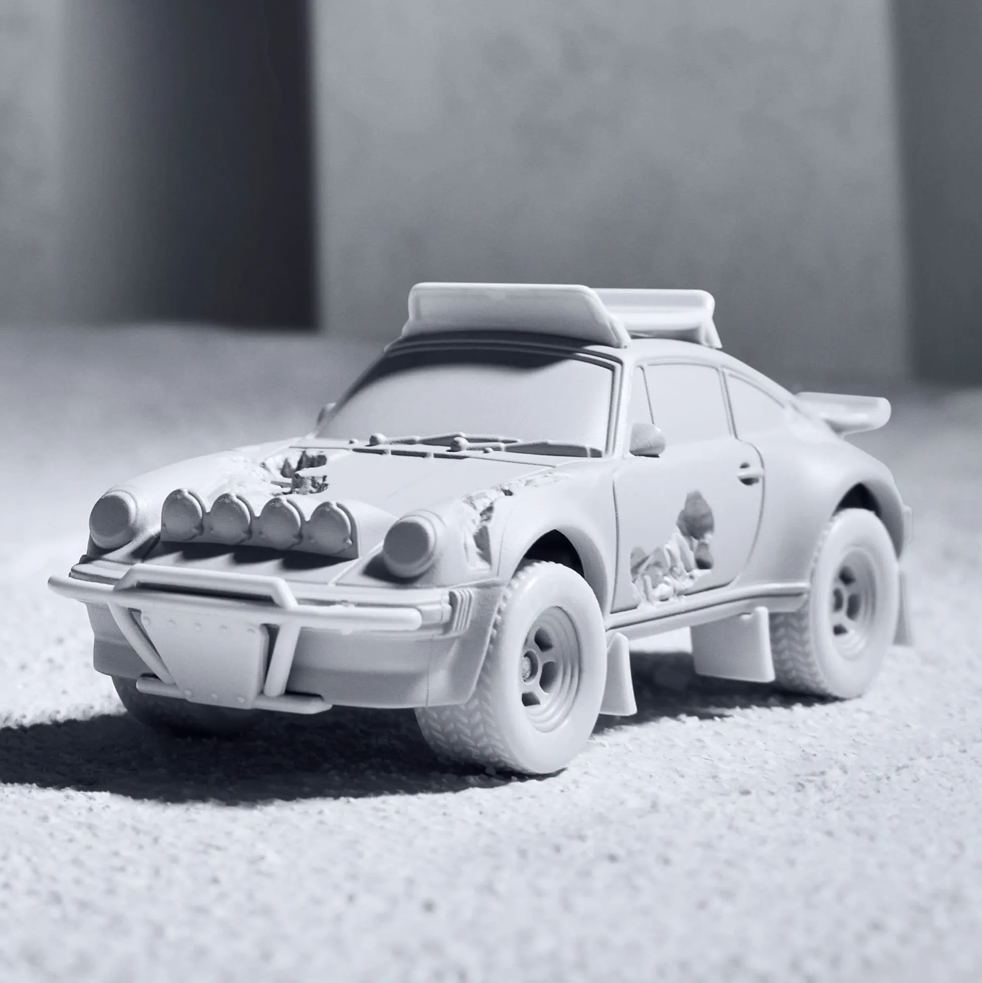 Hot Wheels x Daniel Arsham Eroded Porsche Safari
