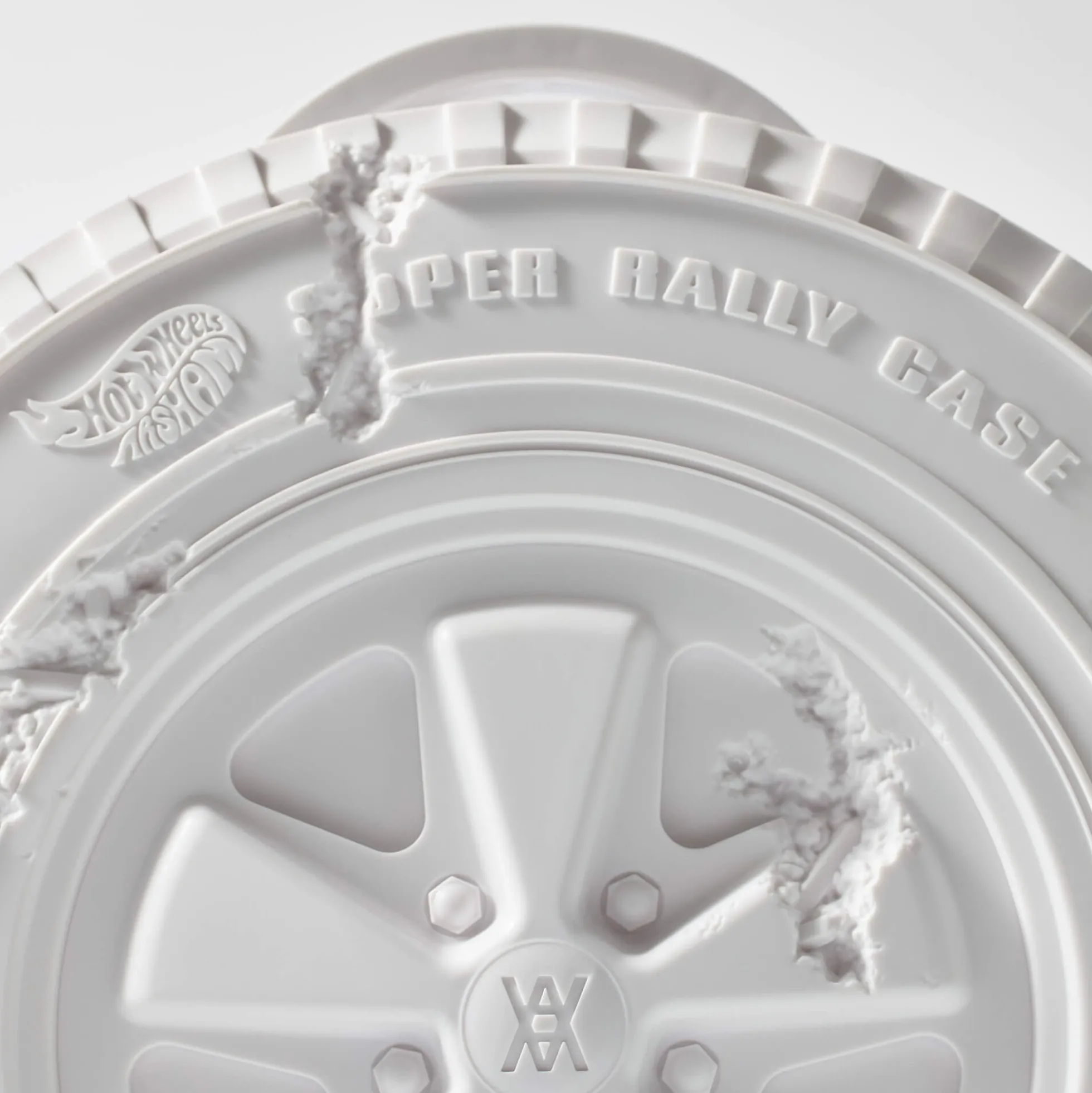 Hot Wheels x Daniel Arsham Eroded Porsche 930 and Rally Case