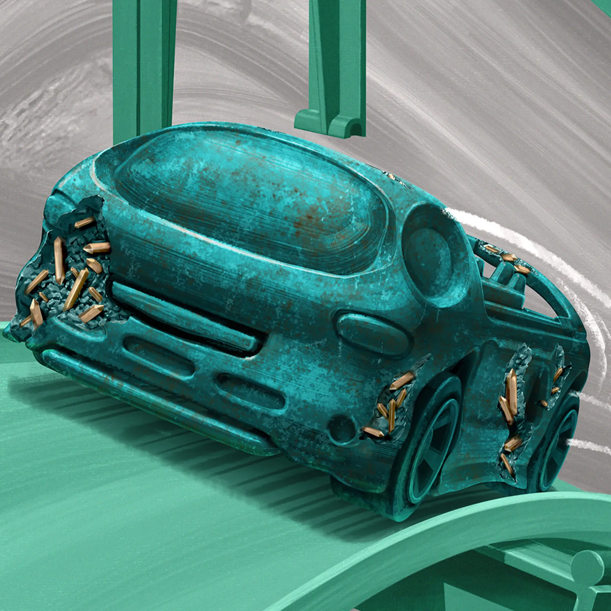 Hot Wheels x Daniel Arsham Legends Archive Lap 2 Poster