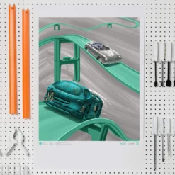 Hot Wheels x Daniel Arsham Legends Archive Lap 2 Poster