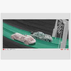 Hot Wheels x Daniel Arsham Legends Archive Lap 3 Poster