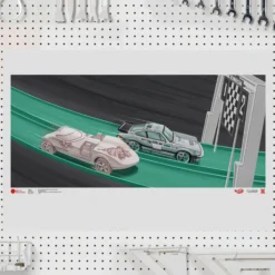 Hot Wheels x Daniel Arsham Legends Archive Lap 3 Poster