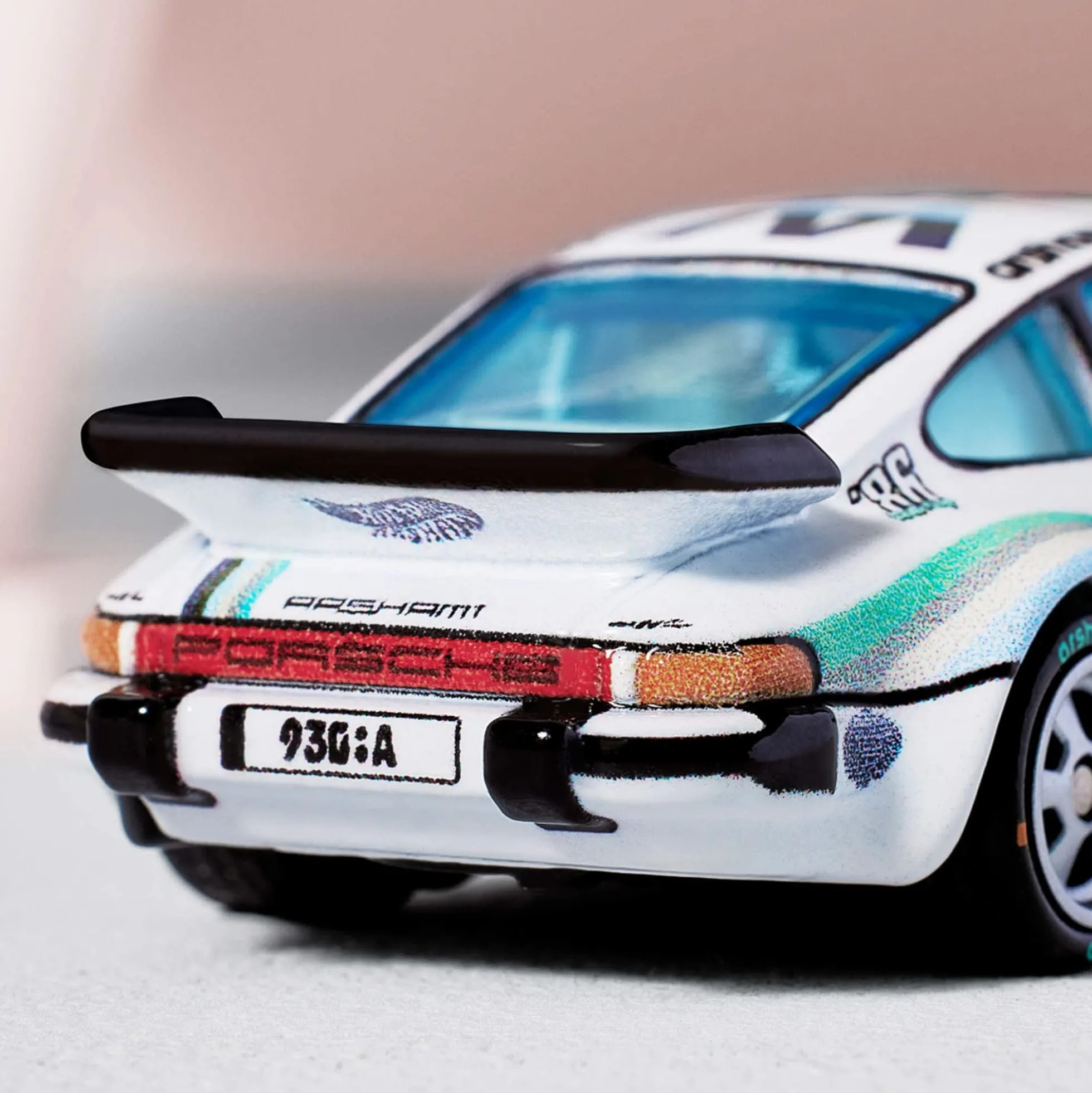 Hot Wheels x Daniel Arsham Livery Porsche 930A