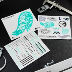 Hot Wheels x Daniel Arsham Patches & Sticker Set