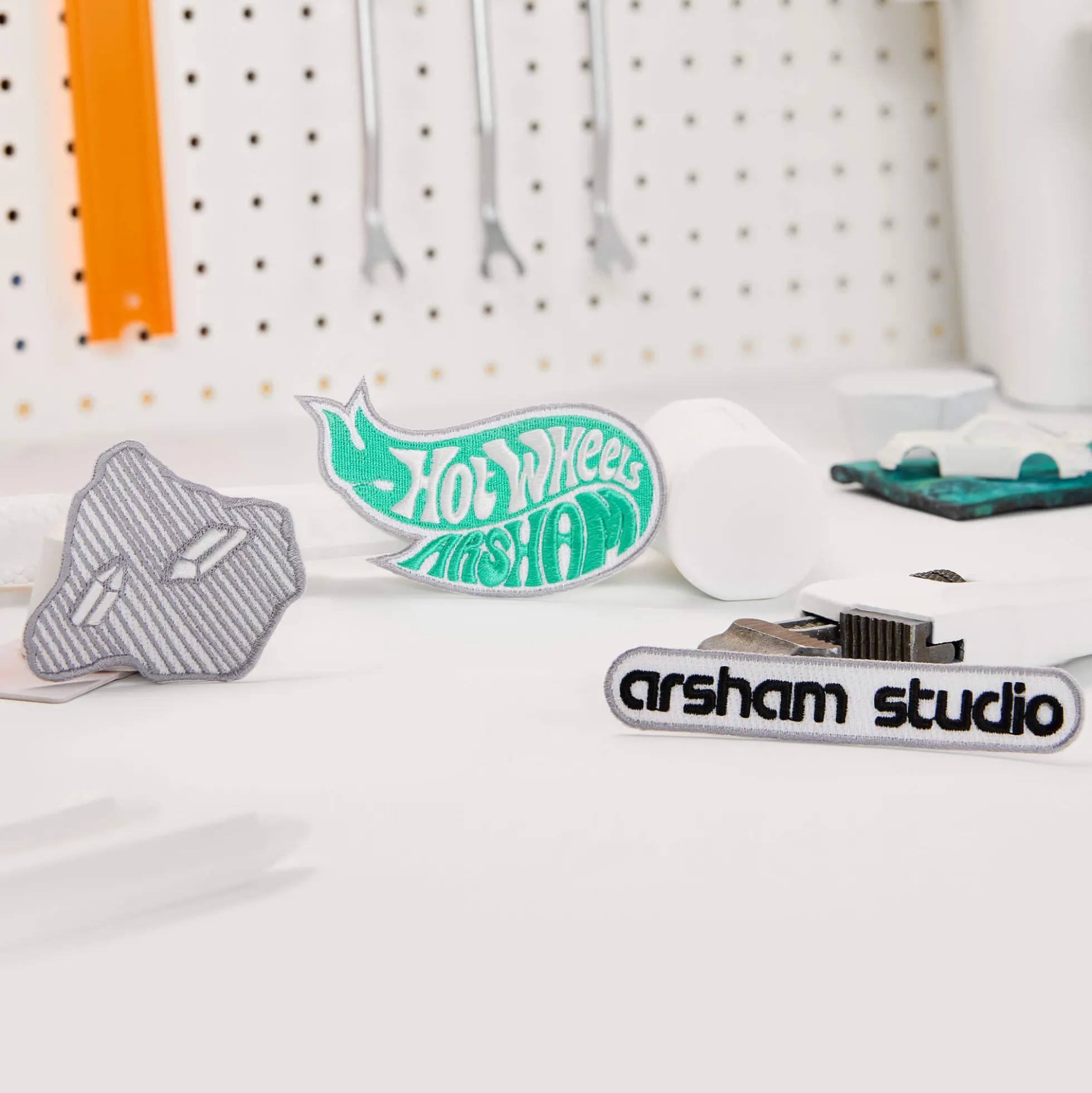 Hot Wheels x Daniel Arsham Patches & Sticker Set