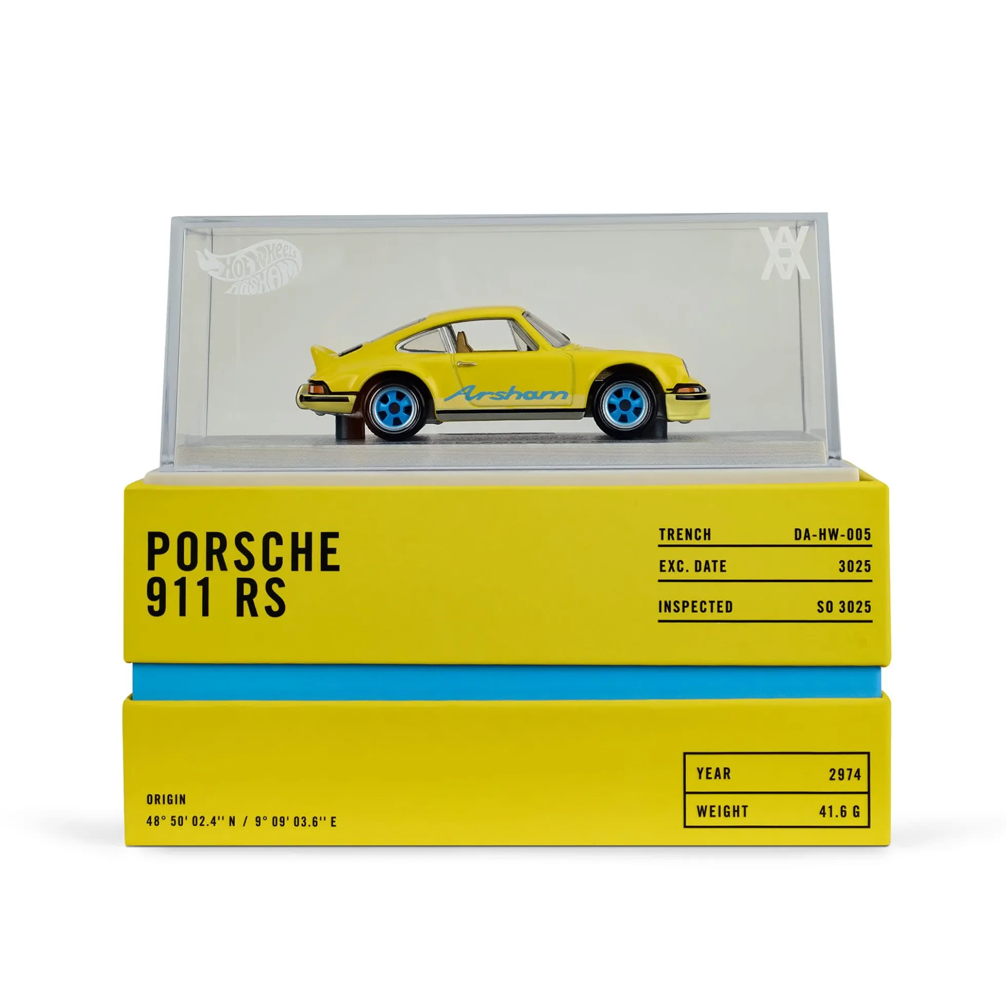 Hot Wheels x Daniel Arsham 1973 Porsche 911 RSA