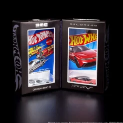 Hot Wheels x DeLorean DMC-12 & Alpha5 Collector Set