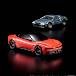 Hot Wheels x DeLorean DMC-12 & Alpha5 Collector Set