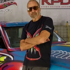 Hot Wheels x Kenny Scharf Black T-Shirt