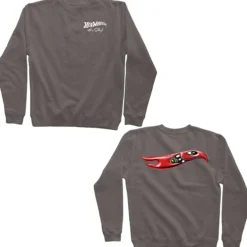 Hot Wheels x Kenny Scharf Black Embroidered Sweatshirt