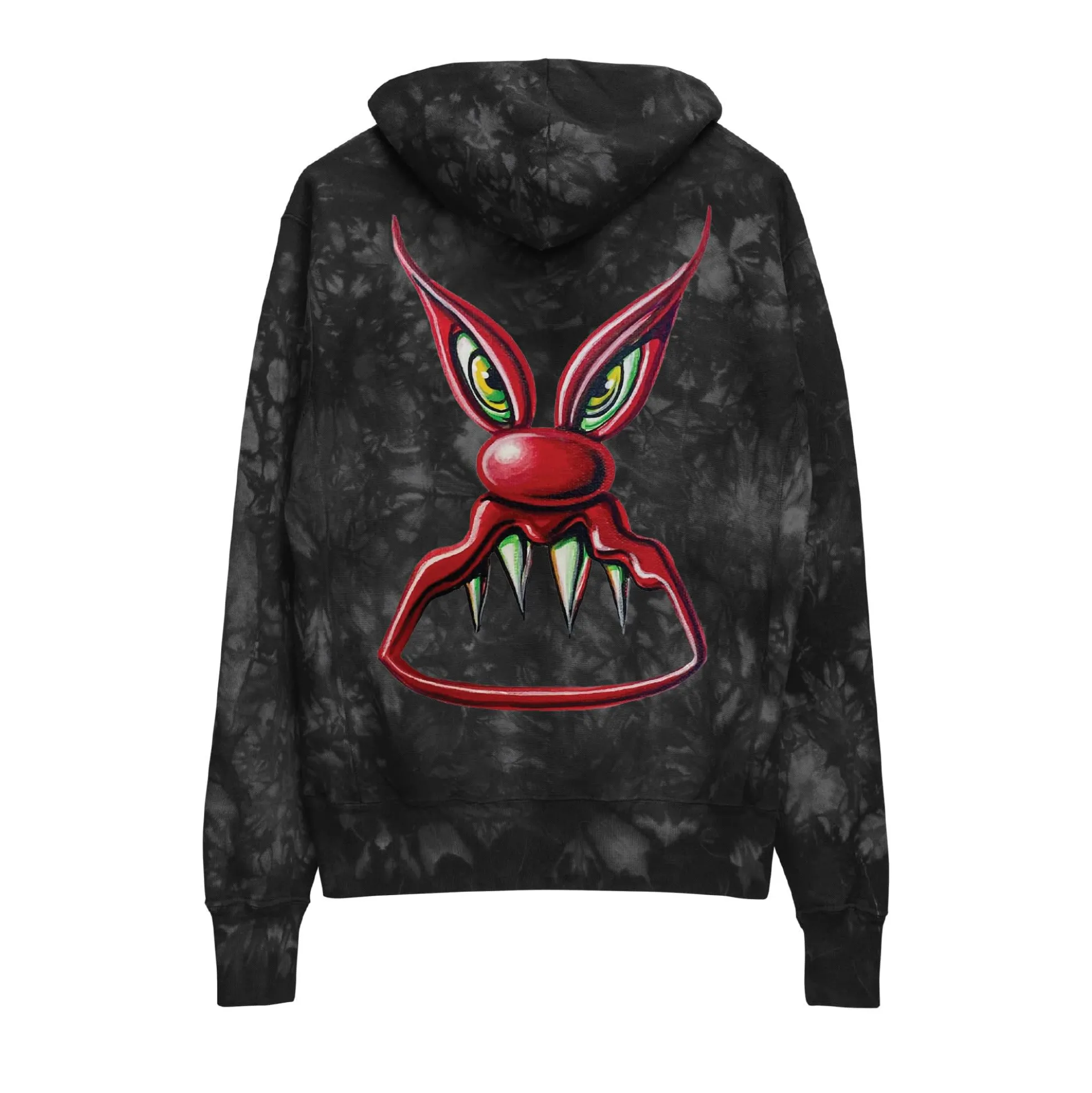 Hot Wheels x Kenny Scharf Black Tie Dye Hoodie