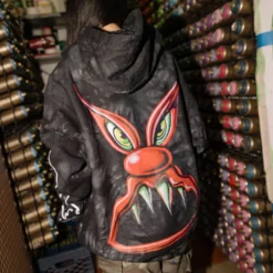 Hot Wheels x Kenny Scharf Black Tie Dye Hoodie