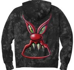 Hot Wheels x Kenny Scharf Black Tie Dye Hoodie