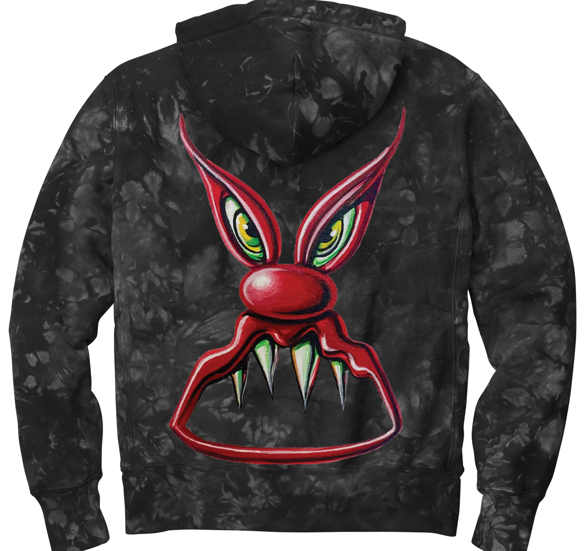 Hot Wheels x Kenny Scharf Black Tie Dye Hoodie