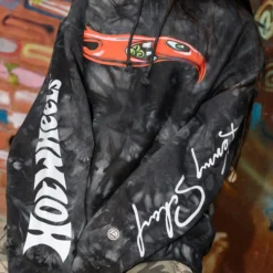 Hot Wheels x Kenny Scharf Black Tie Dye Hoodie